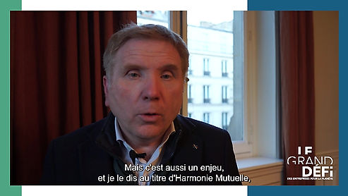 Interview Lionel Fournier, Harmonie Mutuelle Marraine du Grand Défi